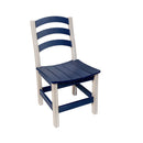 Amish Long Beach Patio Poly 43"x 96" Dining Table & Chairs for 8
