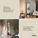 Bellwood Leaning Mirror