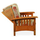 Amish Craftsman Mission Morris Chair with Ottoman Set - Quick Ship