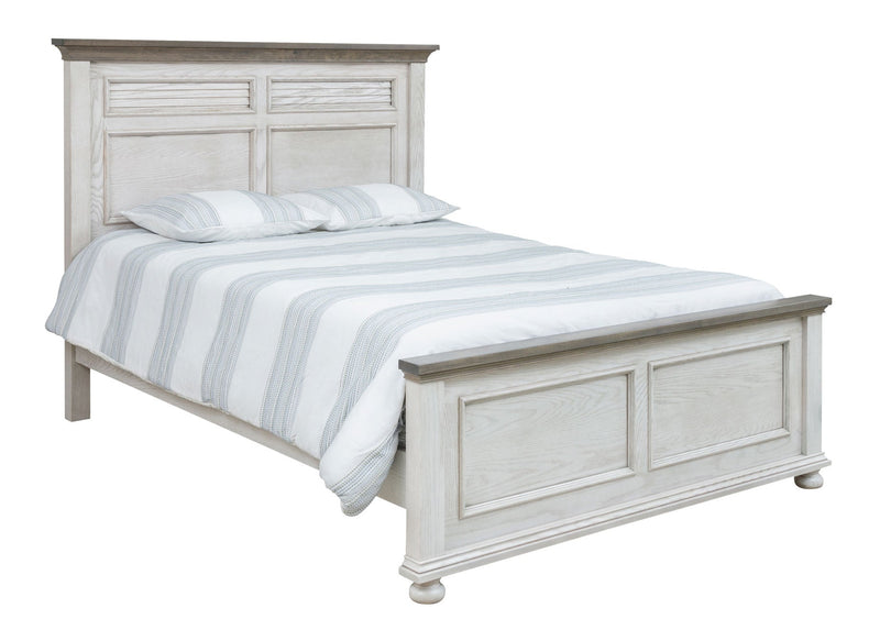 Amish Hickory Grove 5p Queen Rustic Bedroom Set - Quick Ship