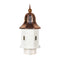 Amish Small Poly birdhouse  (copper top)