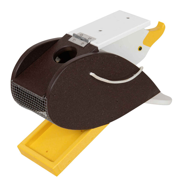 Amish Bald Eagle Shaped poly bird feeder