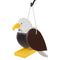 Amish Bald Eagle Shaped poly bird feeder