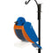 Amish Blue Bird Shaped wood feeder