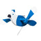 Amish Garden Wood Blue Jay Whirlybird