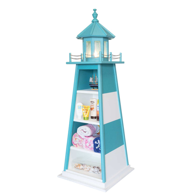 Amish 5' Poly lighthouse shelf