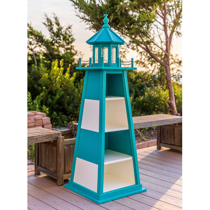 Amish 5' Poly lighthouse shelf