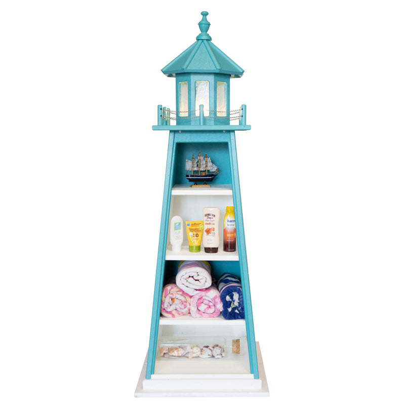 Amish 5' Poly lighthouse shelf