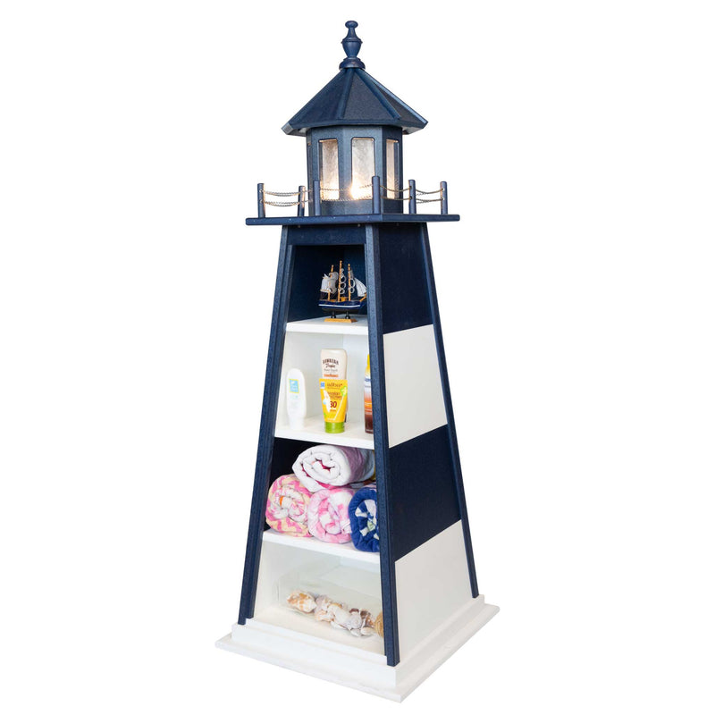 Amish 5' Poly lighthouse shelf