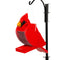 Amish Cardinal Bird Shaped wood feeder