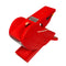 Amish Cardinal Bird Shaped wood feeder