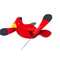 Amish Garden Wood Cardinal Whirlybird