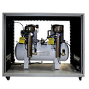 California Air Tools 4 HP 20 Gallon Ultra Quiet and Oil-Free Dolly Air Compressor with Sound Proof Cabinet, Air Dryer and Auto Drain