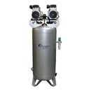 California Air Tools 4 HP 60 Gallon Ultra Quiet and Oil-Free Dolly Air Compressor with Auto Drain
