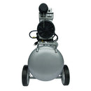 California Air Tools 1 HP 8 Gallon Ultra Quiet and Oil-Free Aluminum Tank Wheelbarrow Air Compressor
