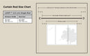 Loop 1" Curtain Rod