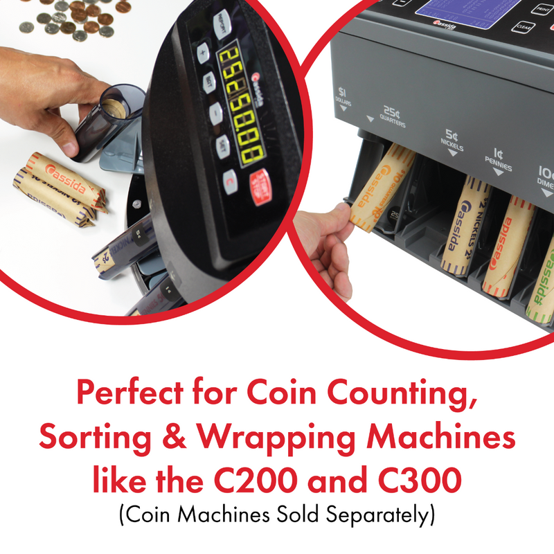 Cassida Coin Roll Wrappers