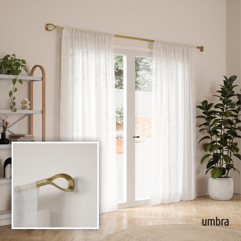 Loop 1" Curtain Rod