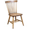 Amish Wheaton Round Pedestal Table with 4 Windsor Chairs