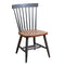 Amish Wheaton Round Pedestal Table with 4 Windsor Chairs