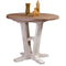 Amish Coventry Round Single Pedestal Counter Height Dining Table