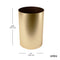 Metalla Trash Can