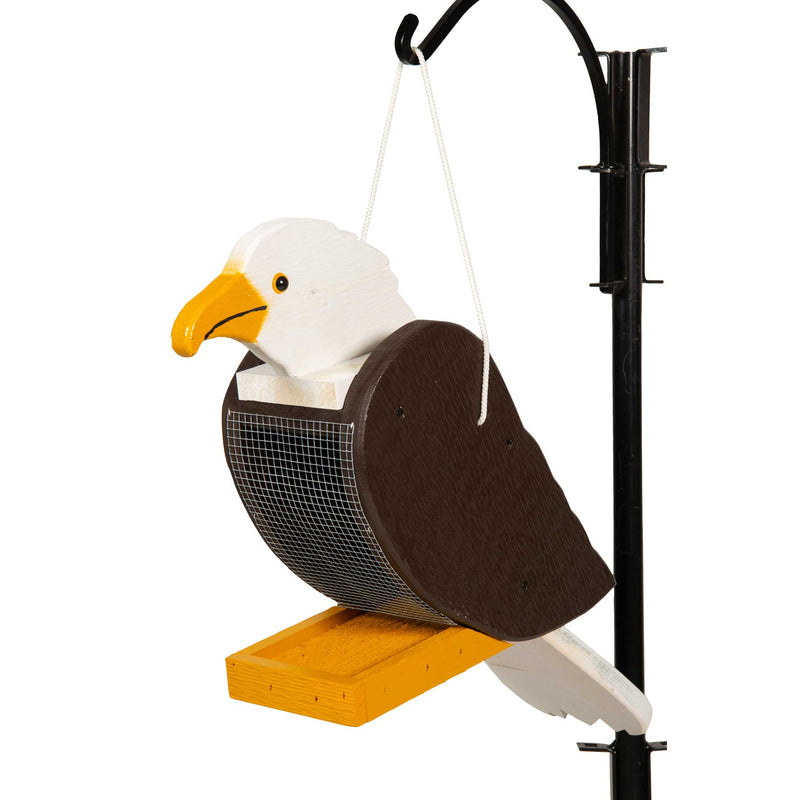 Amish Eagle Shaped wood feeder
