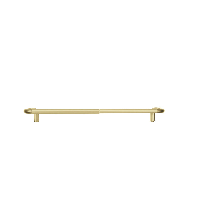 Single Curtain Rods  | color: Brass | size: 88-144" (224-366 cm) | diameter: 3/4" (1.9 cm)