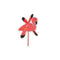 Amish Garden Wood Flamingo Whirlybird