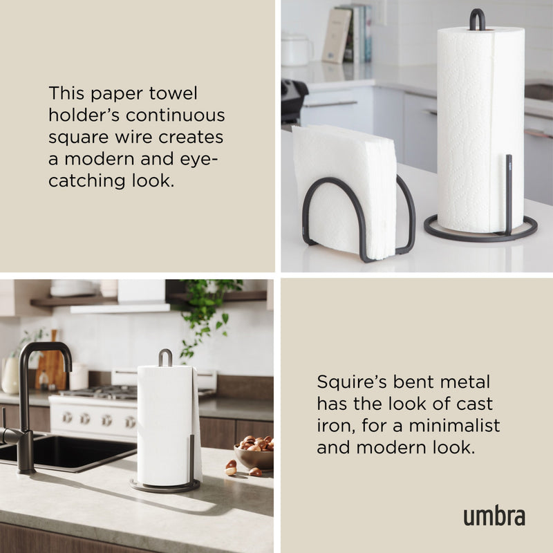 Squire Paper Towel Holder