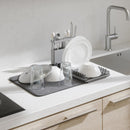 UDry Over the Sink Dish Rack with Mat