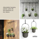Triflora Hanging Planters, Set of 5