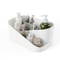 Cosmetic Organizers | color: White-Grey