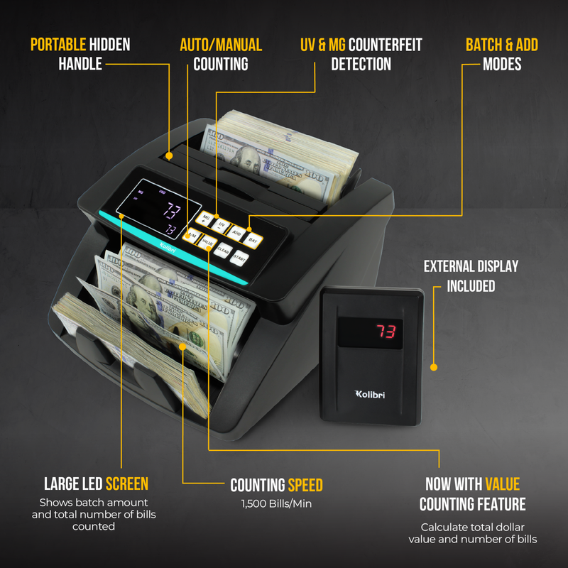 Kolibri Money Counter