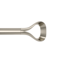 Single Curtain Rods | color: Eco-Friendly Nickel | size: 42-120" (107-305 cm) | diameter: 1" (2.5 cm)
