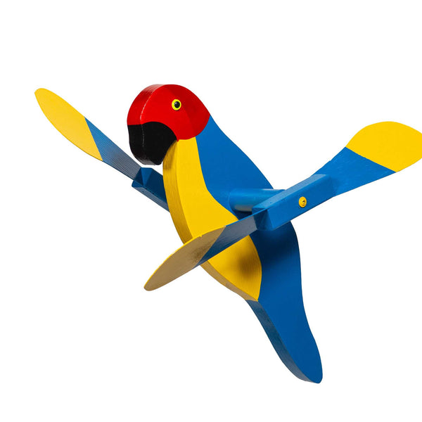 Amish Garden Wood Macaw Whirlybird
