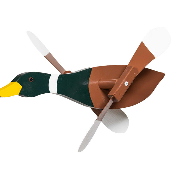 Amish Garden Wood Mallard Whirlybird