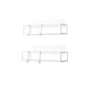 Cubiko Adhesive Shower Bins, Set of 2