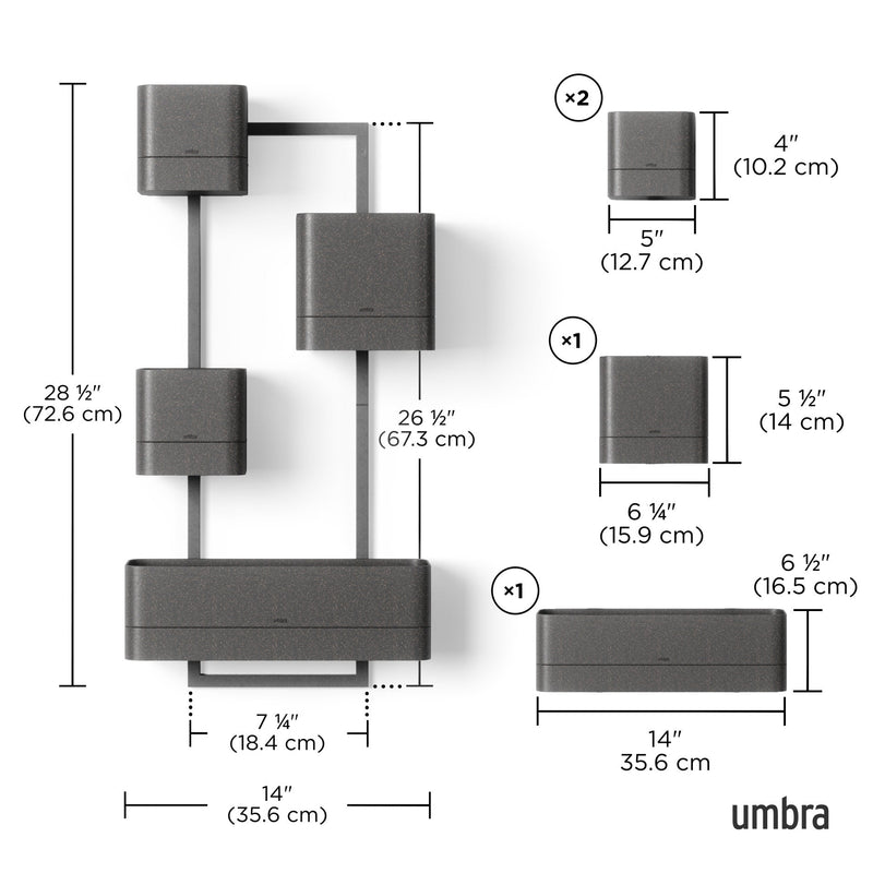 Cubiko Wall Planter