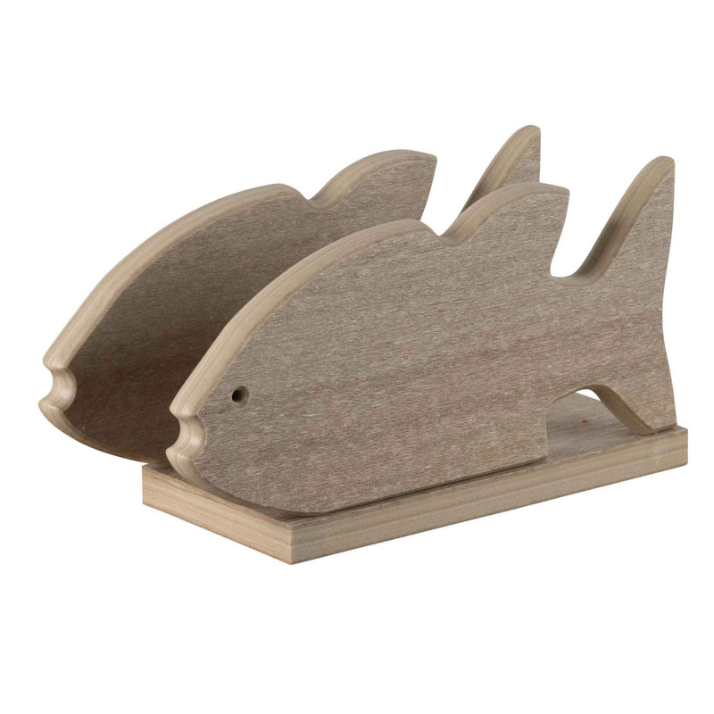 Amish Seaquest Fish Napkin holder