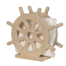 Amish Seaquest Ships Wheel Napkin holder
