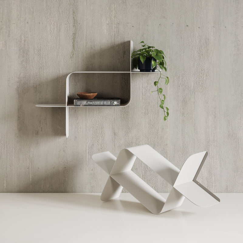 Montage Metal Wall Shelves, Set of 2