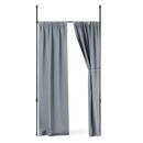 Tension Rods | color: Matte-Black | size: 36-66" (91-167 cm)