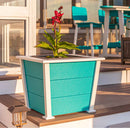 Amish Large 27" Square Poly Planter