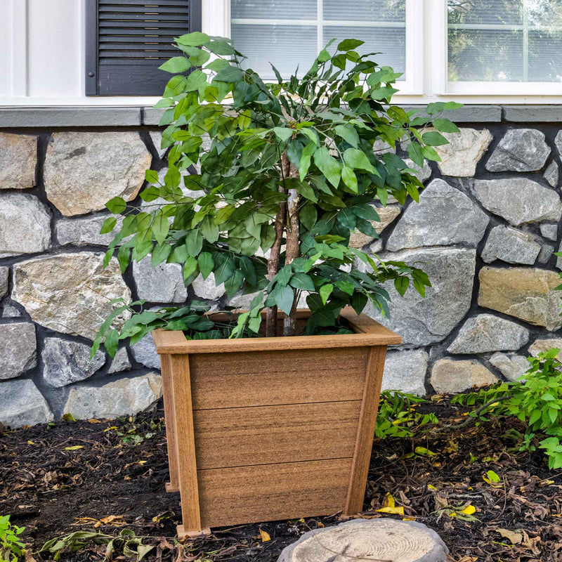 Amish Medium 22" Square Poly Planter