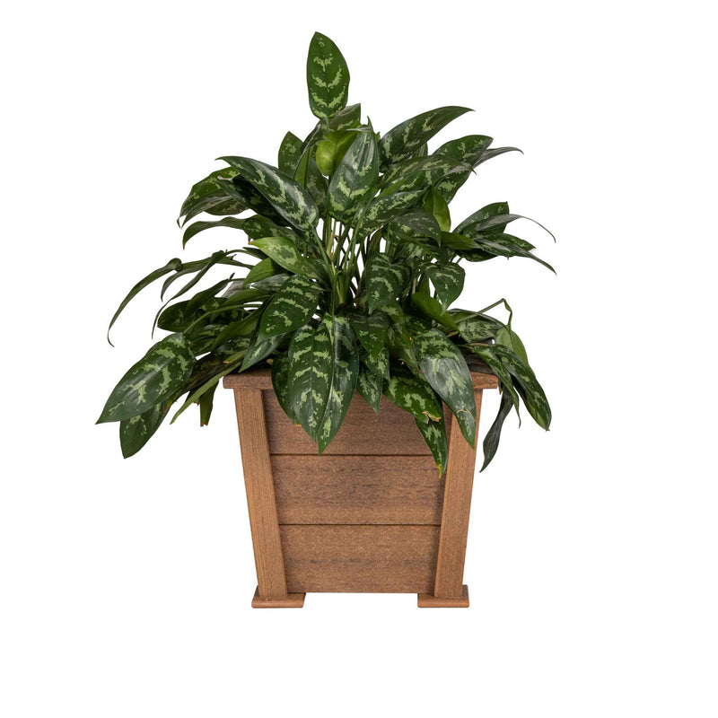 Amish Small 15" Square Poly Planter