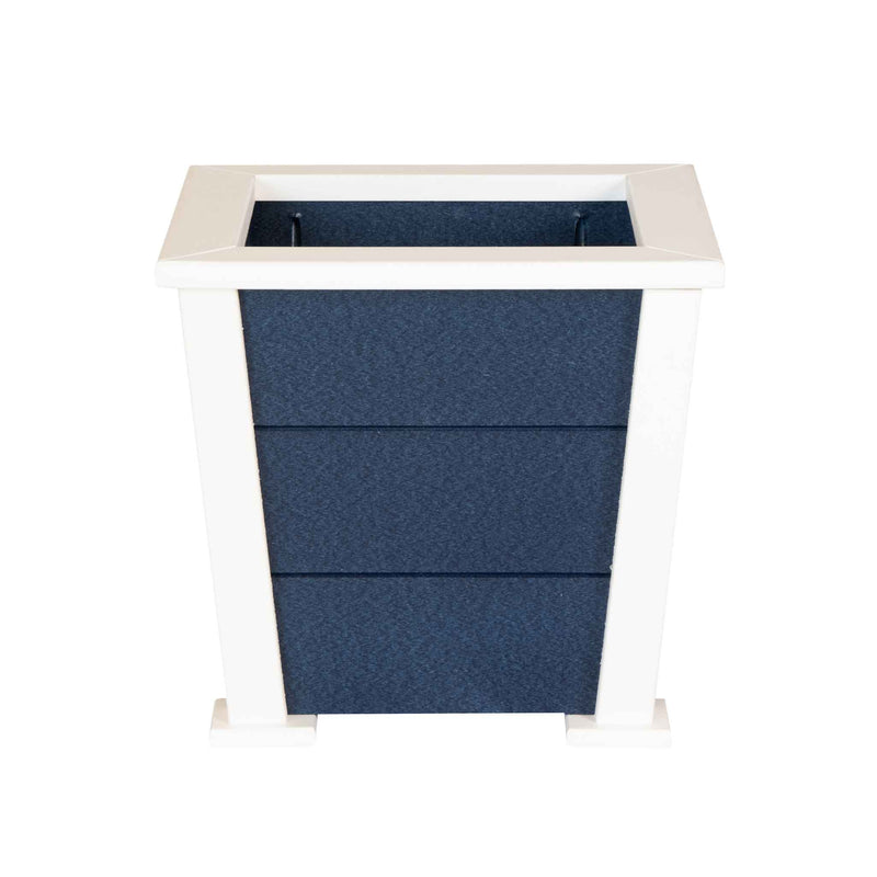Amish Small 15" Square Poly Planter