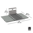 UDry Over the Sink Dish Rack with Mat