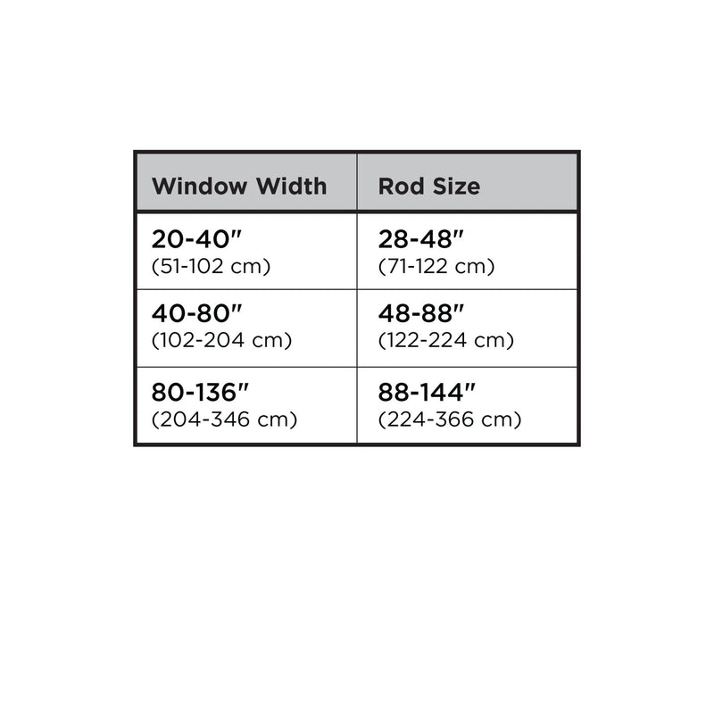 Twilight Blackout Curtain Rod