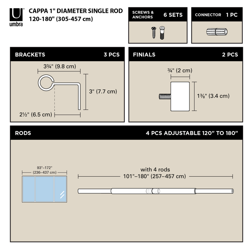 Cappa Curtain Rod